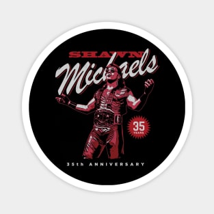 Shawn Michaels 35th Anniversary Retro Magnet